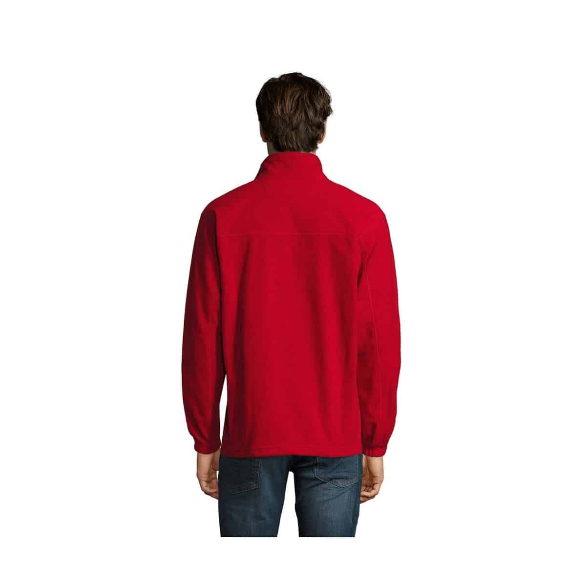 NORTH Bluza polarowa NORTH s55000-rd-back