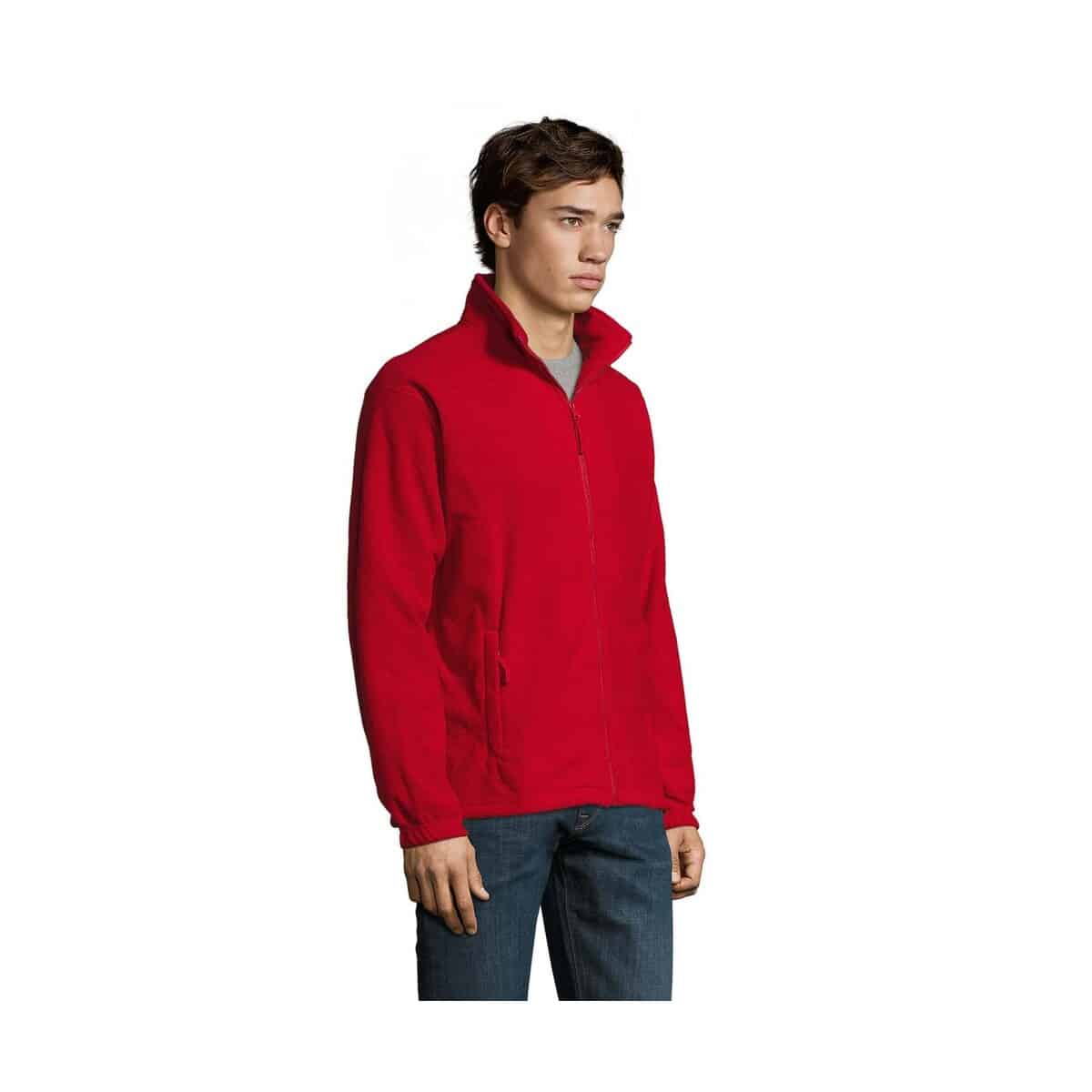 NORTH Bluza polarowa NORTH s55000-rd-side