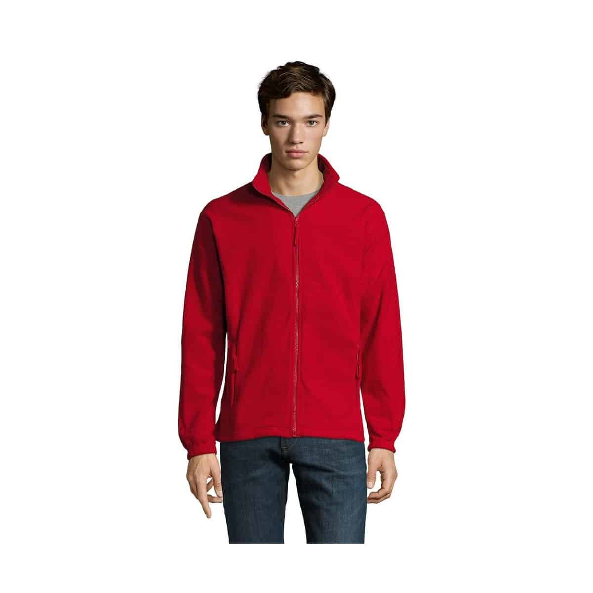 NORTH Bluza polarowa NORTH s55000-rd