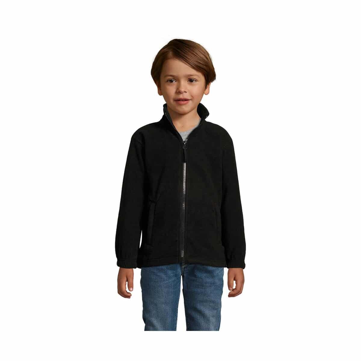 NORTH Dziecięcy polar 300g NORTH KIDS s00589-bk
