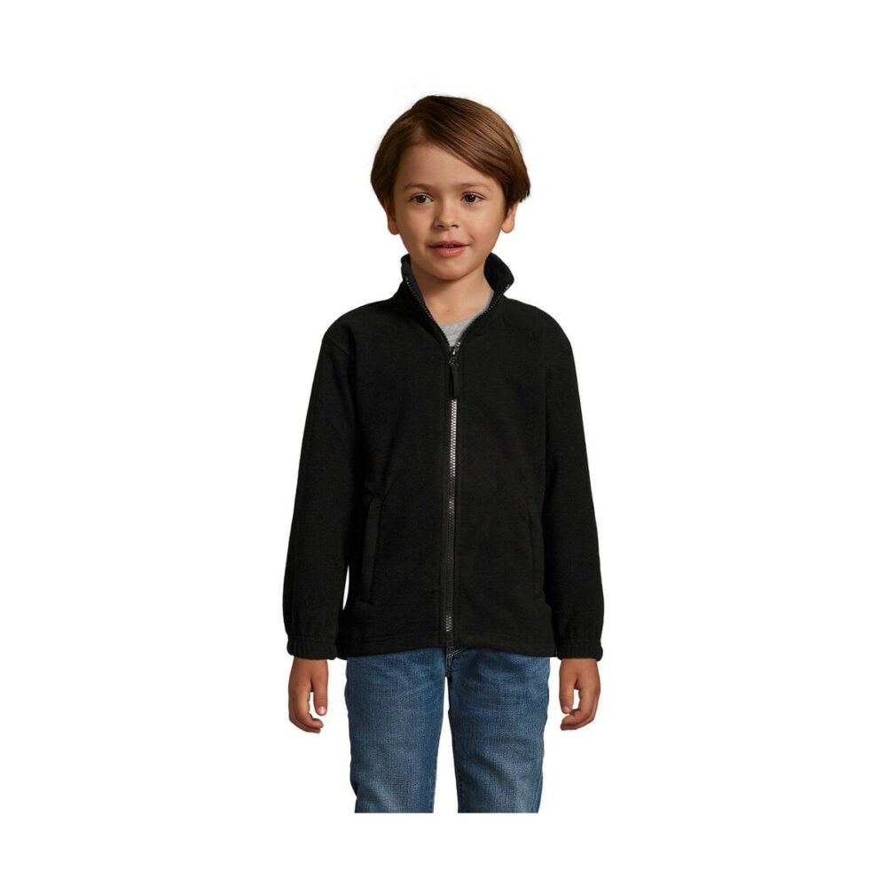 NORTH Dziecięcy polar 300g NORTH KIDS s00589-bk