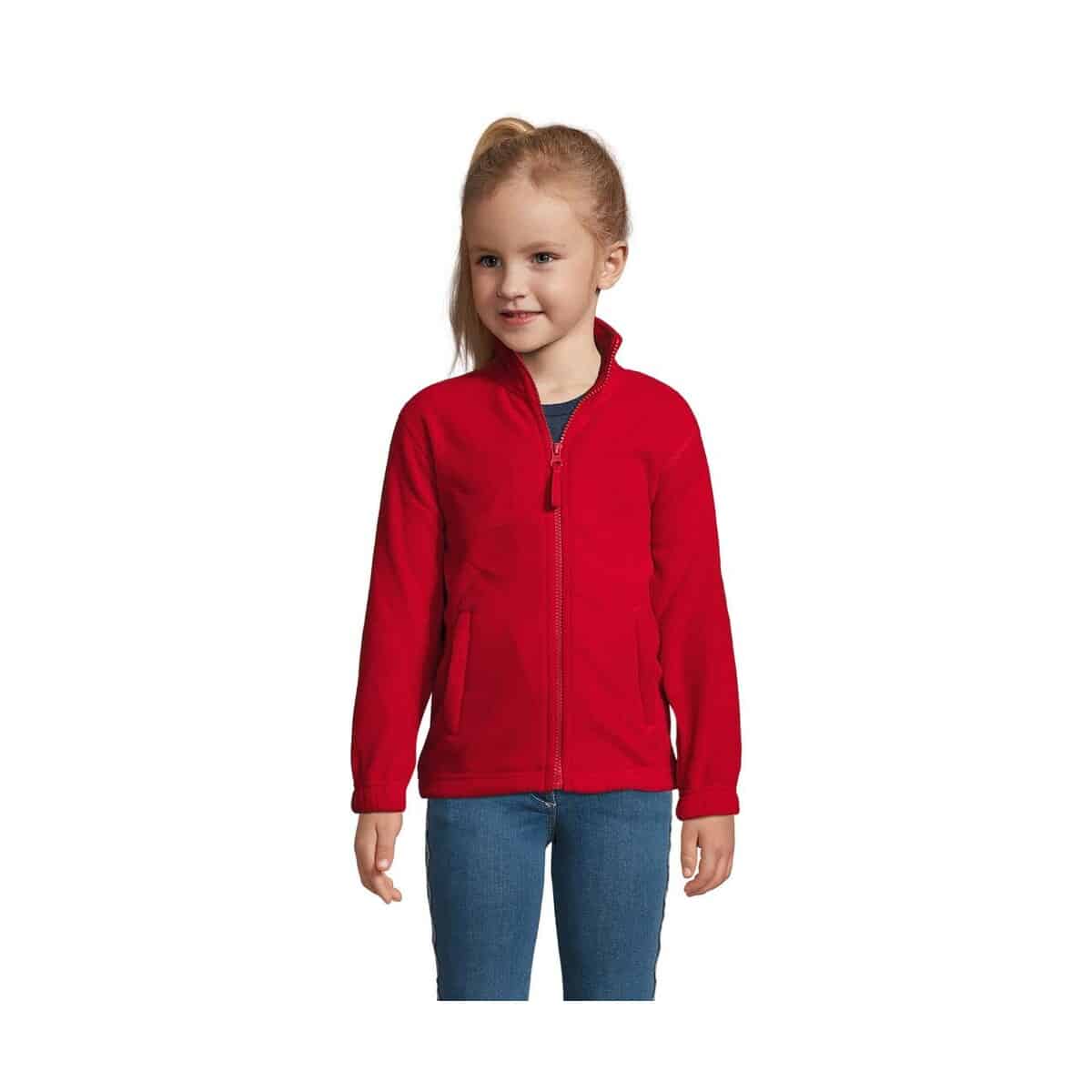 NORTH Dziecięcy polar 300g NORTH KIDS s00589-rd