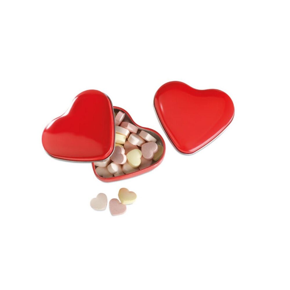 Cukierki w pudełku, serce LOVEMINT mo7234-05