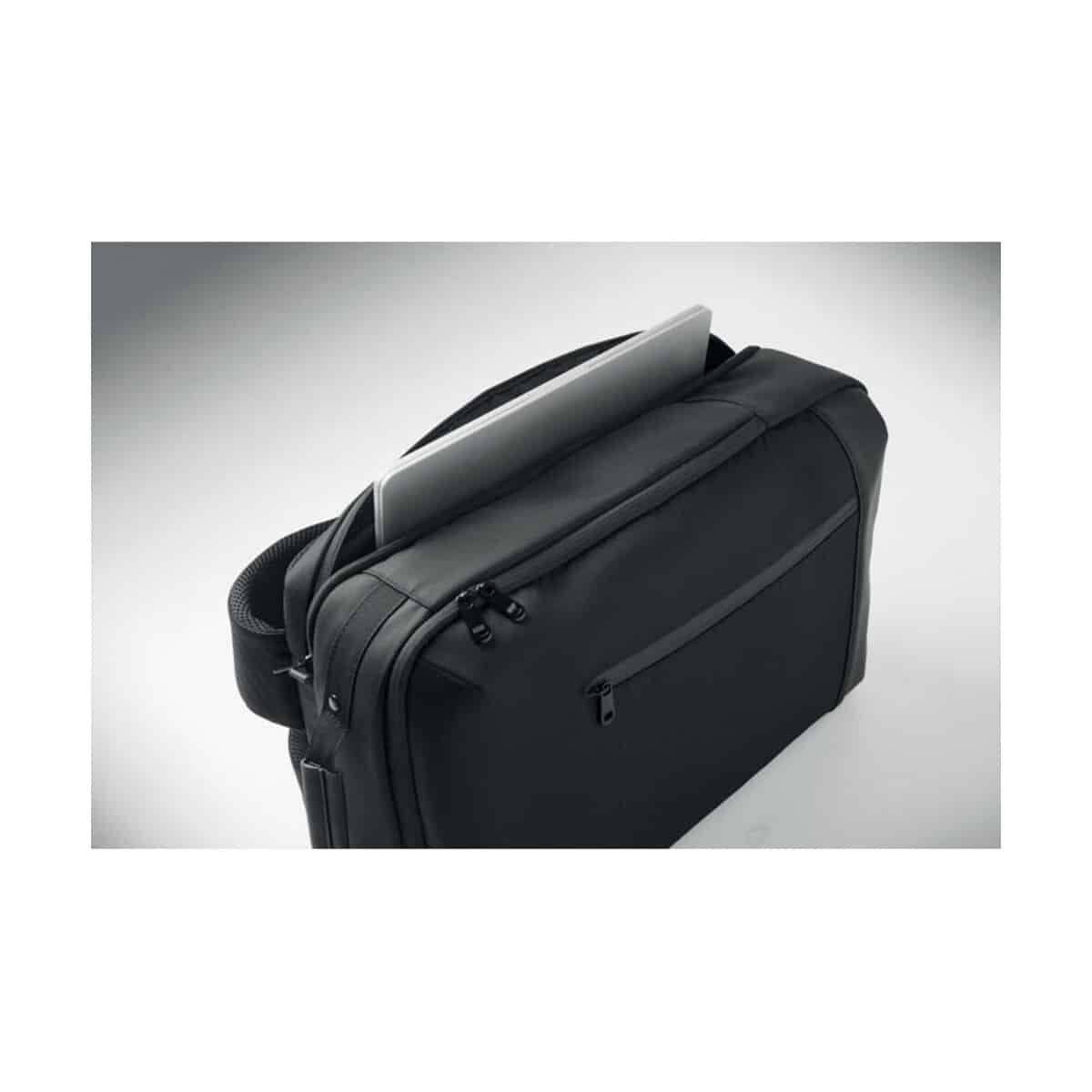plecak żakardowy na laptopa 15& BOSTON mo3226-03-open