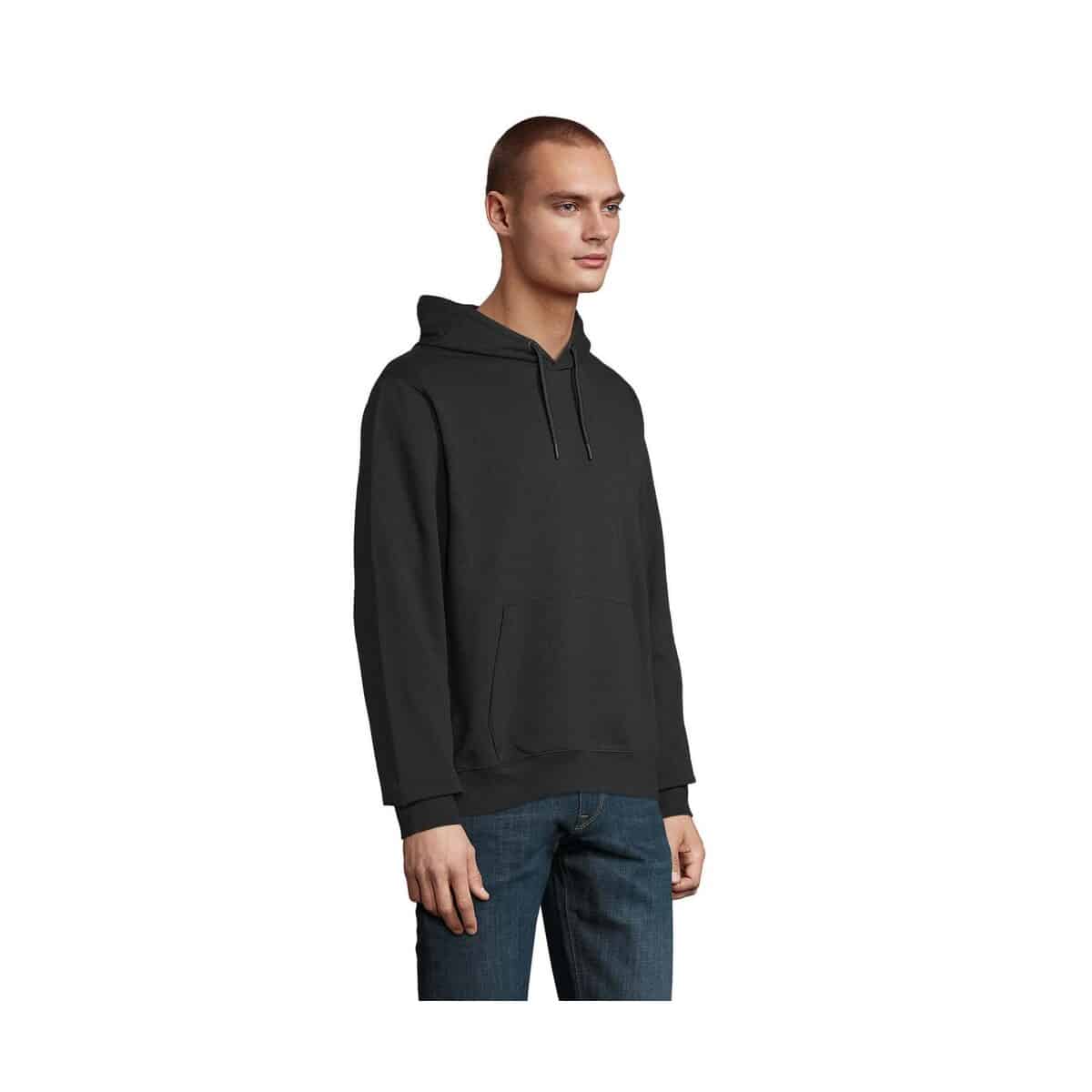 NICHOLAS MEN HOODED SWEAT NICHOLAS MEN n03196-db-side