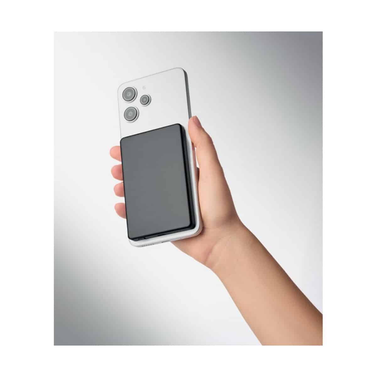 Magnetyczny powerbank Core 5000 mAh 15 W mo3179-03-top