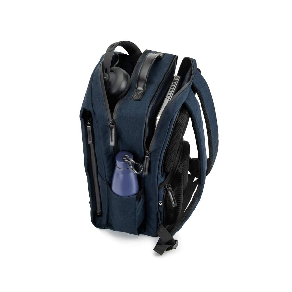 GLASGOW. Plecak na laptopa (17") wykonany z poliestru o wysokiej gęstości 600D pochodzącego z recyklingu (20L) 92542_104-f